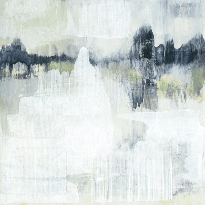 High Horizon II by Jennifer Goldberger - Wrapped Canvas Painting, 30cm H x 30cm W