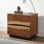 Table de chevet 2 tiroirs Smokey