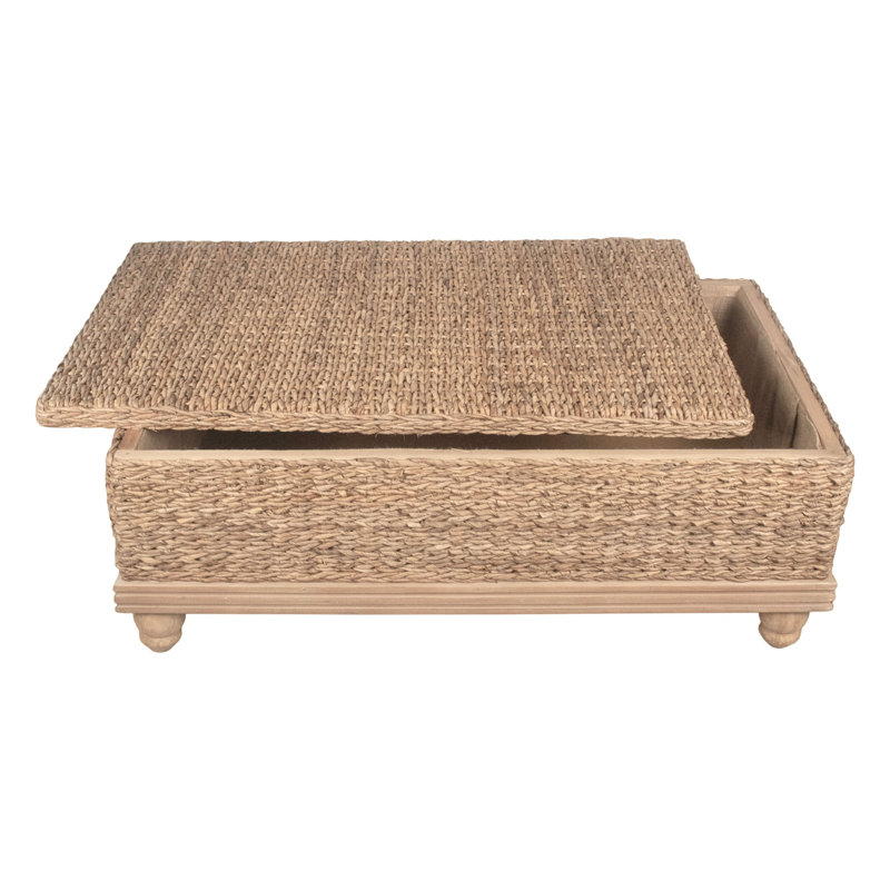 Table basse tropicale avec rangement 48 po Tropical