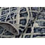 Tapis bleu marine/ivoire Kelson-354548120