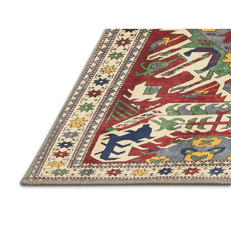 Oriental Indoor Rug, Rectangle 2' x 3'