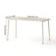 Table longue Sella, table de salle à manger d'extérieur, table de balcon/cour de villa, table de loisirs d'extérieur, table de jardin simple et imperméable-346759311