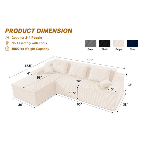 Dimensions du produit