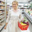 Rebrilliant Polyethylene Plastic Shopping Basket