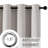 Chenille Linen Blackout Curtain 2 Panels Thermal Insulated Textured Soft Linen Look Curtains Anti-Rust Grommet Window Drapes-288583103-269923684