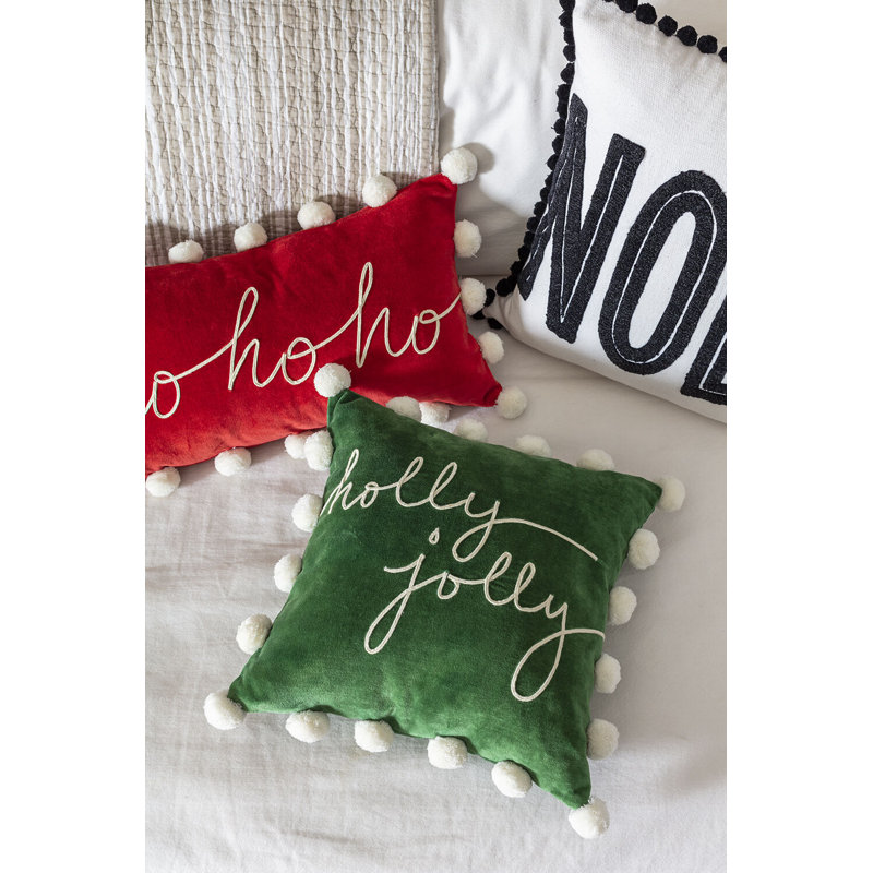 Taie d'oreiller Claus 16 po x 16 po, 16 po x 16 po
