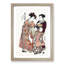 Courtesan Shiratama by Isoda Koryusai - Picture Frame Painting Print-55510377-55510379