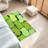 Green Abstract Lime Bar Block Brick Check Cube Fresh Olive Shape Machine Washable Indoor Area Rug-129431623