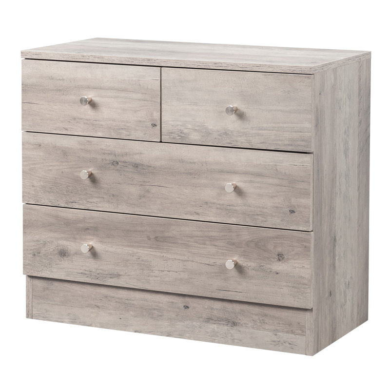 22"Tall Dresser Chest Of Drawers, Gray