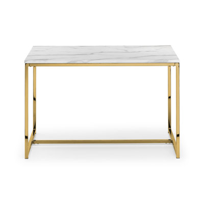 Rumi Metal Base Dining Table