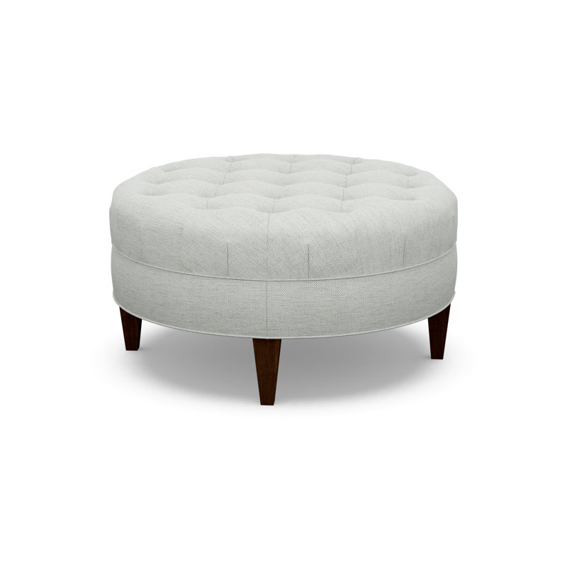 Round Ottoman, 5246-70, Walnut