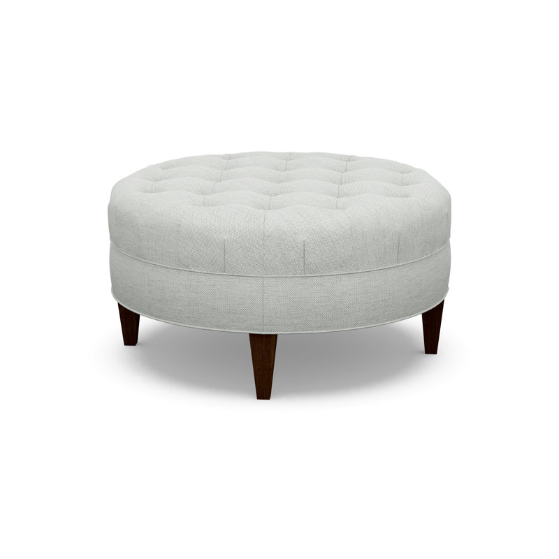 Round Ottoman, Walnut, 9637-86