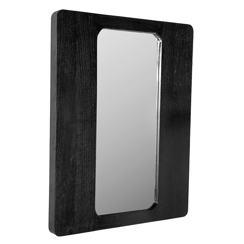 Franklin Rectangle Solid Wood Mirror, Vertical, 38" x 30"