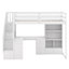 Lit mezzanine simple avec tiroirs Philippa Kids-1629674286