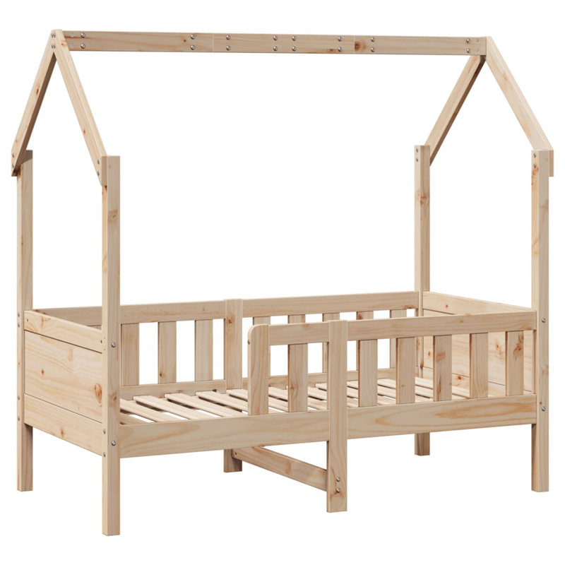 Tony European Toddler (80 X 160cm) Standard Bed Frame, Brown