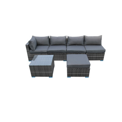 Gutta 5 Seater Rattan Sofa Set