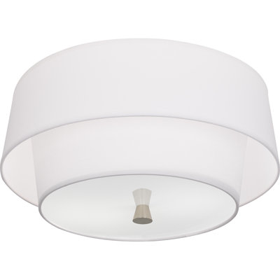 Decker 2 - Light 17" Flush Mount
