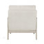 Chaise d'appoint Modern Home avec structure en chenille et tissu en bois massif, mobilier de salon confortable et élégant-245166307