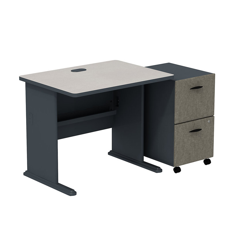 Business Series A, Spectre blanc / ardoise, H 30 po x l 36 po x P 27 po