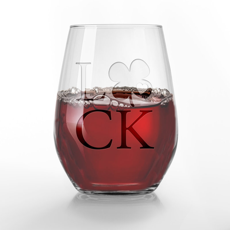 Derrak 15 oz. Stemless Wine Glass