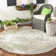 Glass Oriental Indoor / Outdoor Area Rug