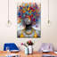 Afro Pop II sur toile-903935781
