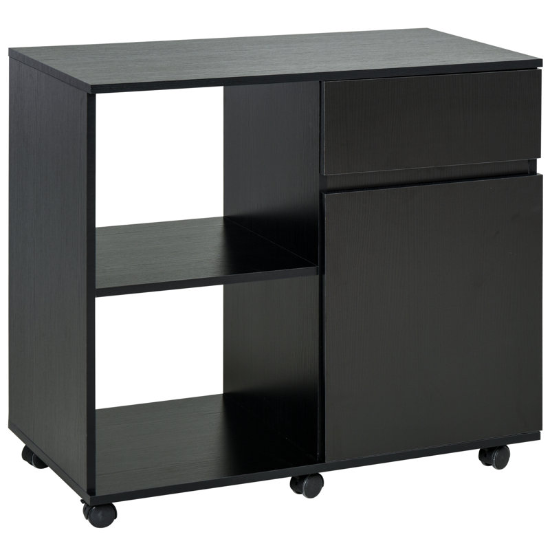 31.5'' Wide 1 - Drawer Lateral Filing Cabinet, Black