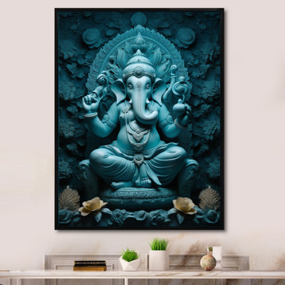 Hinduisim Art Divine Wisdom - Hinduisim Wall Decor