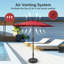 Parasol de patio 7,5 pi Sunbrella-142975759