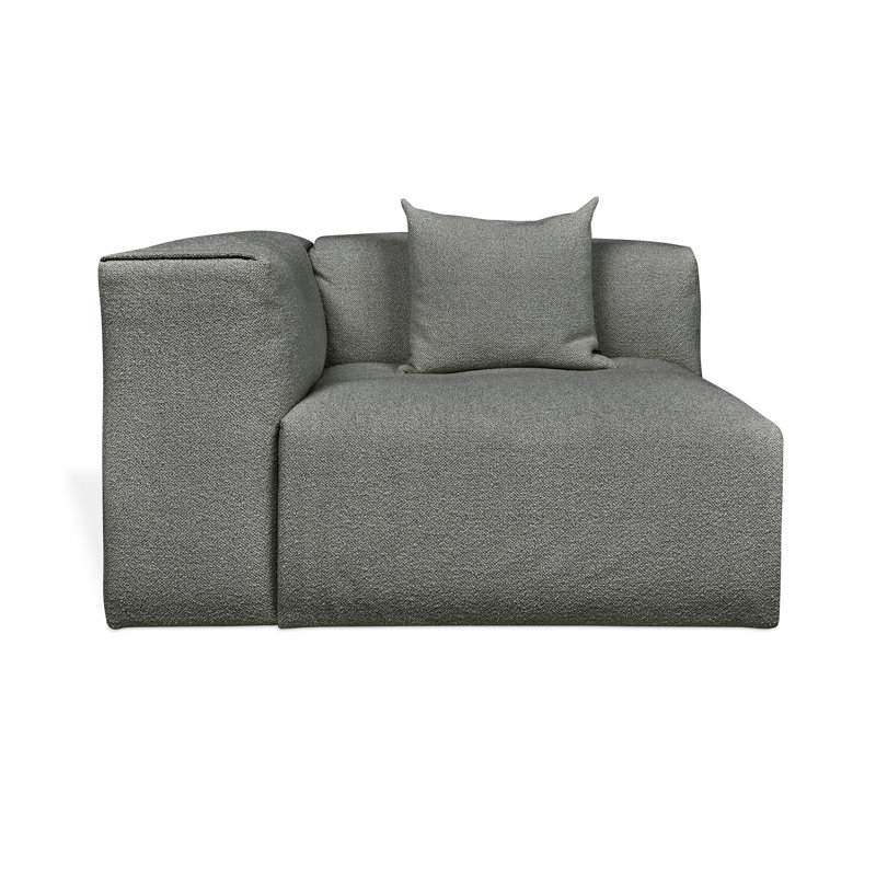 Nest Modular Left Arm Chair, Morris Scoria