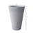 Steveda Modern Tall Tapered Round Fiberstone Planter – Handmade MGO Clay Plant Pot with Drainage Holes for Indoor & Outdoor Use-1761682614-1761682617