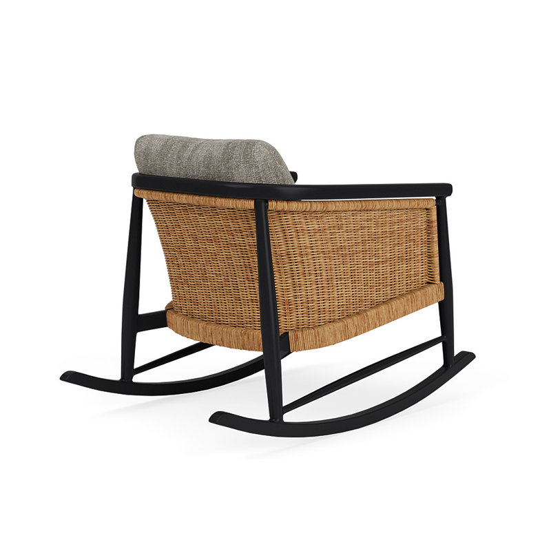 Galloway Outdoor Rocker Chair, Surface Slate
