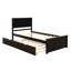 Lit plate-forme avec lit gigogne-1358721865
