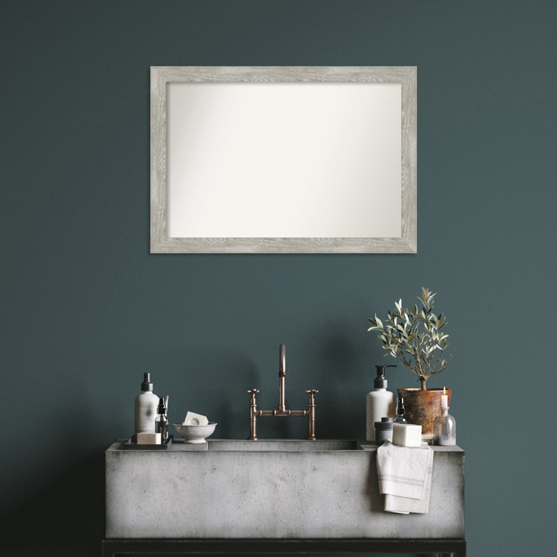 Miroir de salle de bain Regen, Rectangle, 23,5 po x 33,5 po
