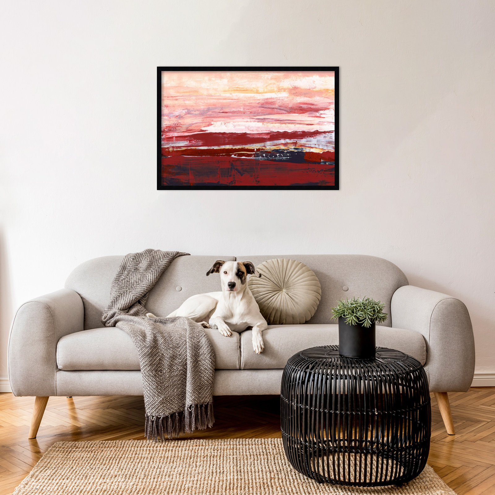 Summerset I Print by Sharon Gordon, Black, 23" H x 33" W