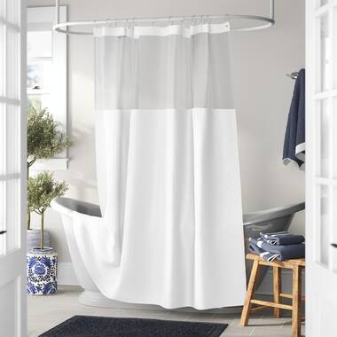Latitude Run® Harnage Shower Curtain with Hooks Included and with Liner  Included & Reviews