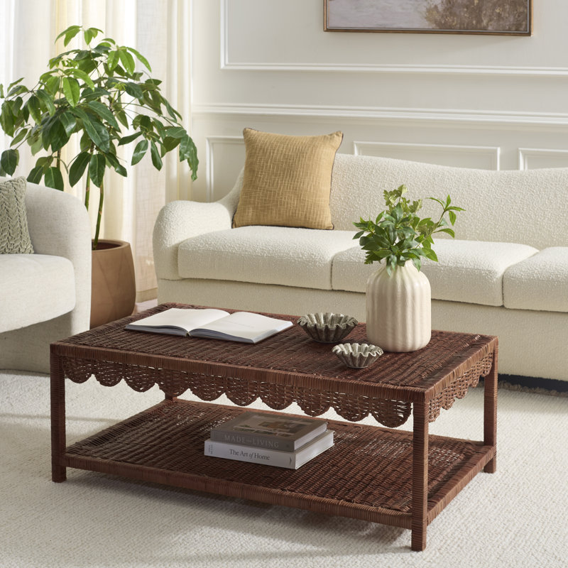 Table basse Manon, Brun