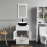 Ensemble de meuble-lavabo simple avec miroir 24 po Arza