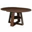 Table de salle à manger extensible de 43,3 po à 59 po pour 8 sièges, table ronde moderne en bois de style Mid-Century avec feuilles amovibles peu encombrante, pour le salon de la cuisine-663519407