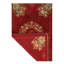 Nanfito Wool Oriental Area Rug in Red