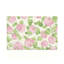 Tapis de jardin 47 x 31 pouces à motif floral pivoine rose et blanc cassé