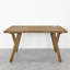 Kamryn Oak Solid Wood Dining Table-1231221399