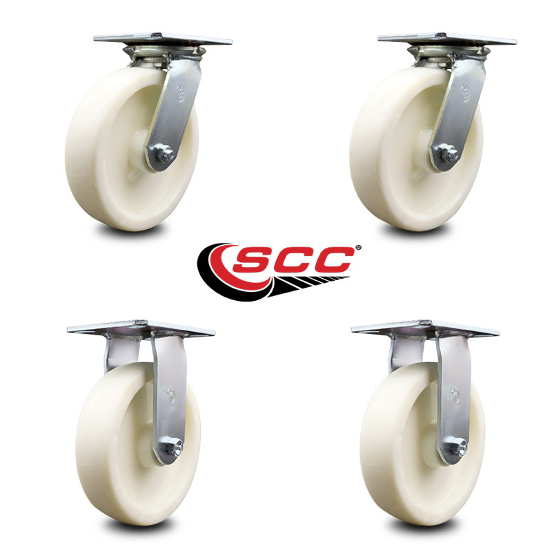 4-Piece Nylon Caster Set