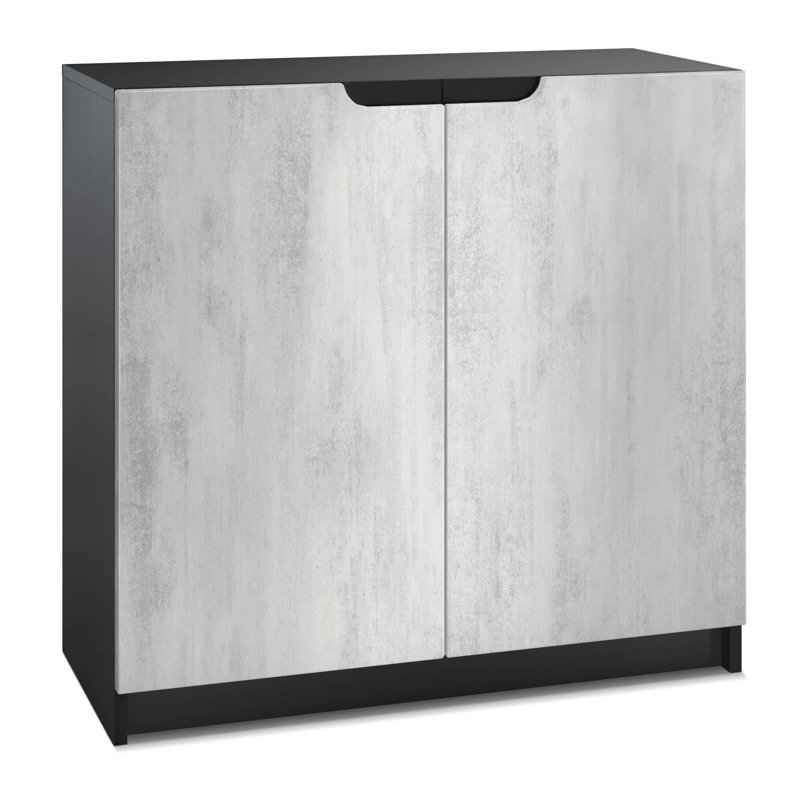 Mazeppa 82cm W Chest of Drawers, Concrete Oxide Optics