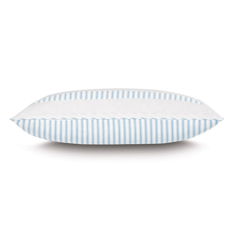 Blass Ticking Lumbar Pillow Cover & Insert, Sky