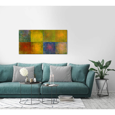 Leinwandbild Abstrakt, Kunstdruck