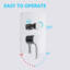 Système de douche mural 8 po Chrome