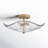 Glass Semi Flush Mount-92389067