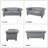 Taleke 62" Upholstered Sofa-489107455