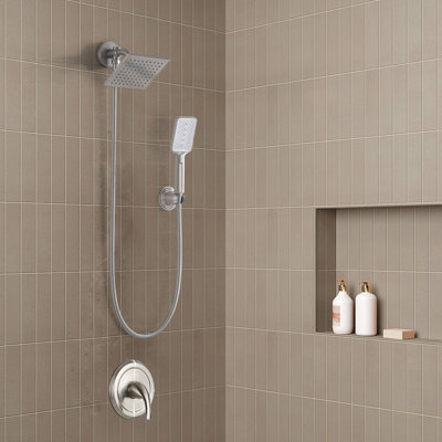 Pomme de douche double 2 en 1